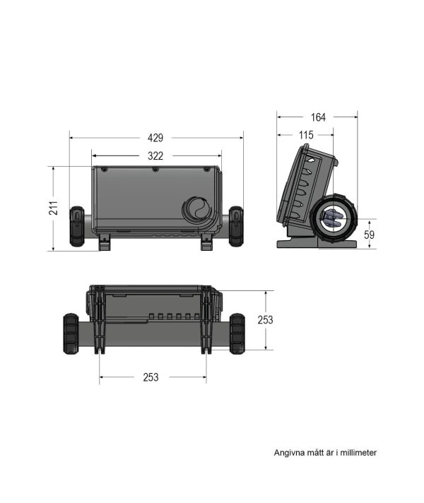 Balboa Kontrollbox BP200UX 3kW