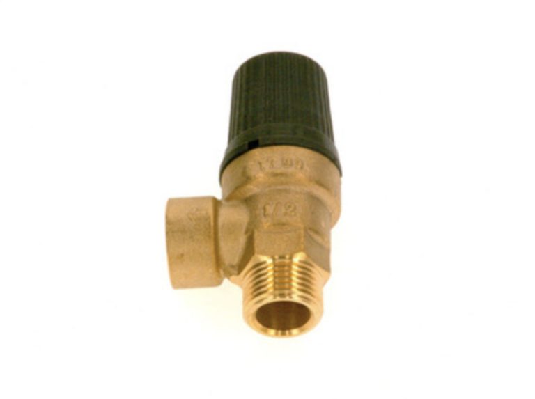 Bosch Säkerhetsventil 1/2" 4 bar röd