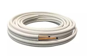 Kylrör isolerat 1/4 x 1/2 x 1.0mm - 20m