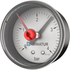 LK Manometer/tryckmätare 0-4 bar