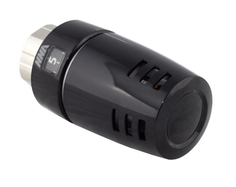 MMA Radiatortermostat Evosense Black