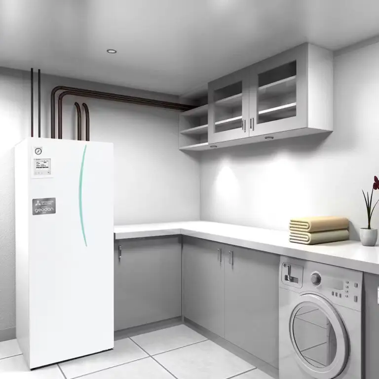 Mitsubishi Geodan Bergvärmepump