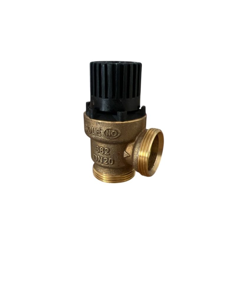 Säkerhetsventil 2.5 bar 22 mm anslutning Begagnad