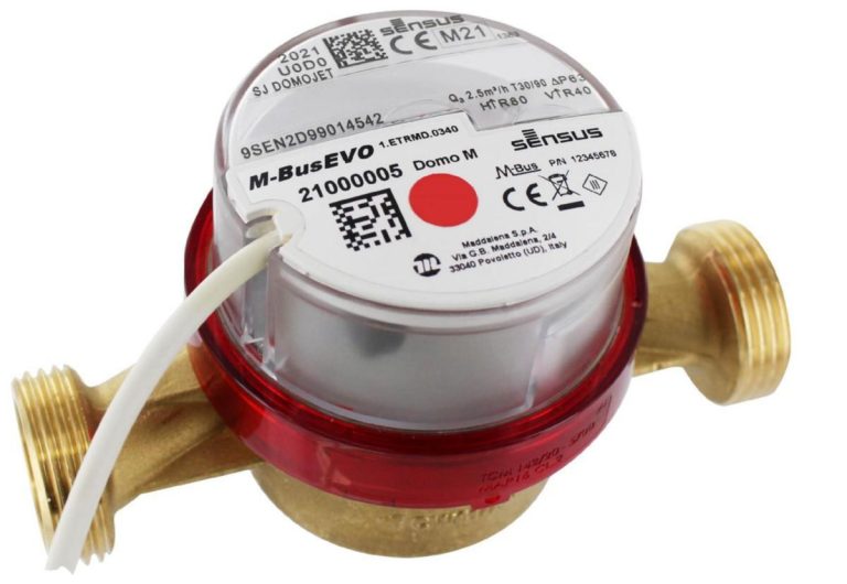 Xylem Sensus Varmvattenmätare DomoJet med M-Bus